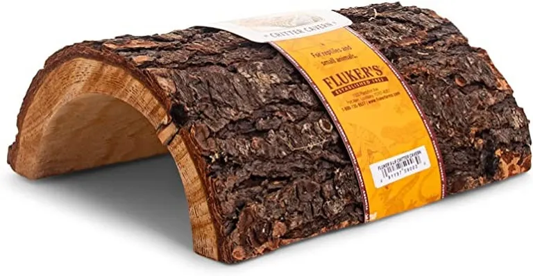 Flukers Critter Cavern Half-Log for Reptiles and Small Animals Photo 4