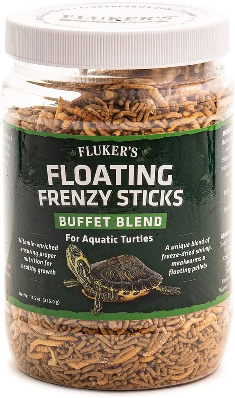 Flukers Floating Frenzy Buffet Blend for Aquatic Turtles Photo 2