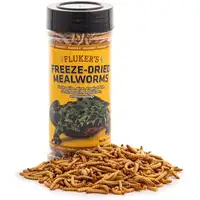 Photo of Flukers Freeze-Dried Mealworms for Reptiles, Birds, Tropical Fish, Amphibians and Hedgehogs