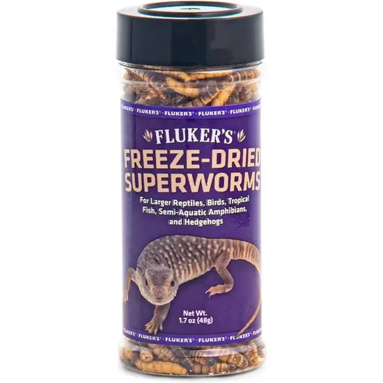 Flukers Freeze Dried Superworms for Reptiles Photo 2