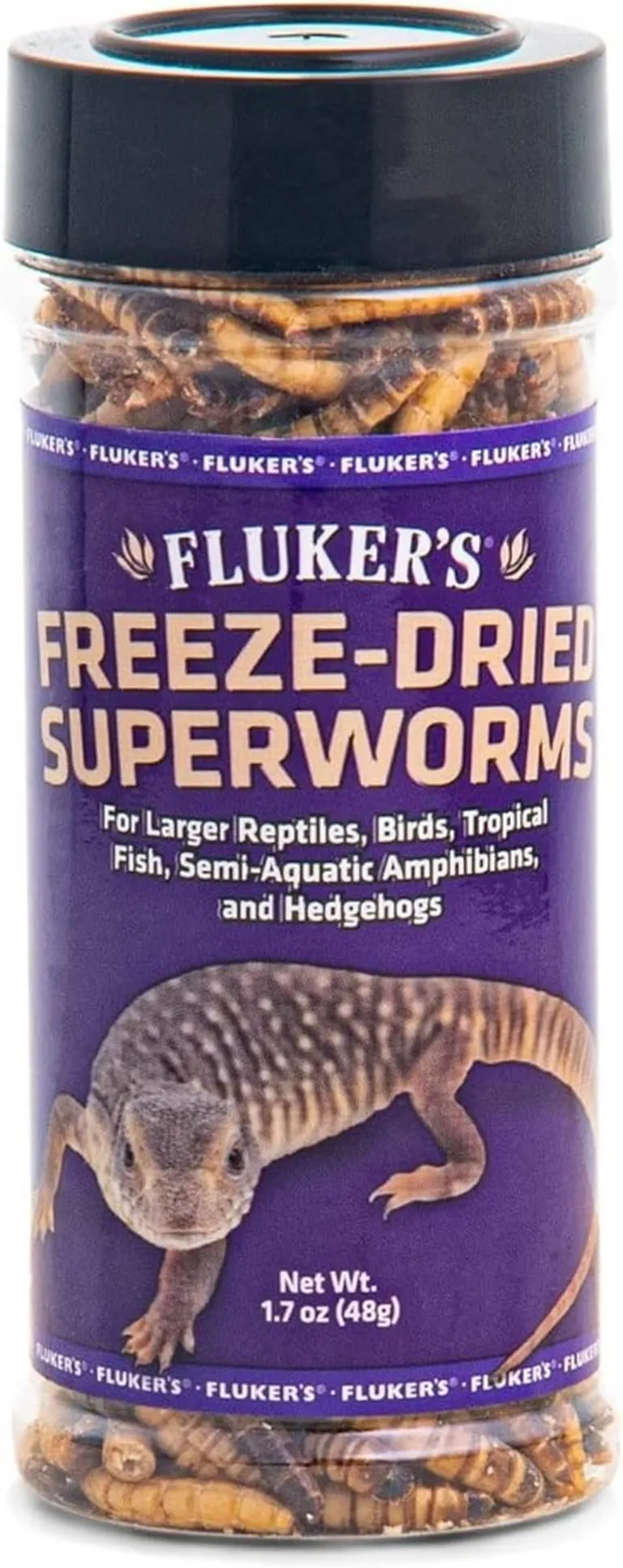 Flukers Freeze Dried Superworms for Reptiles Photo 2