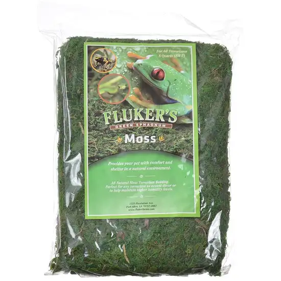 Flukers Green Sphagnum Moss for Terrariums Photo 1
