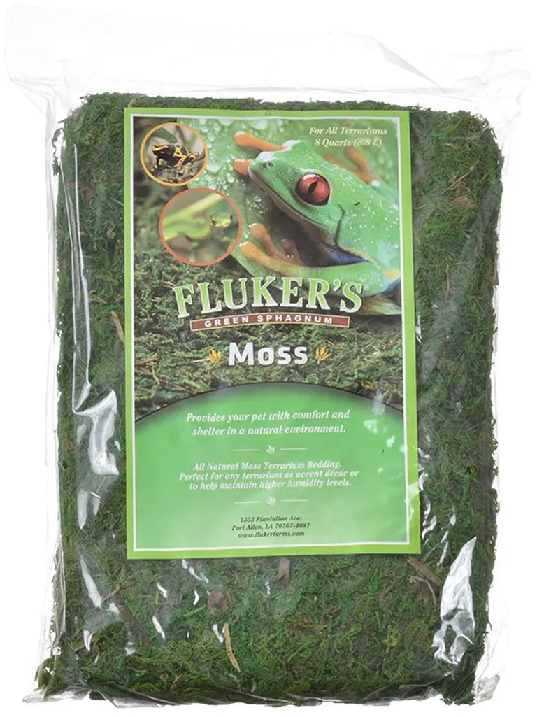 Flukers Green Sphagnum Moss for Terrariums Photo 2