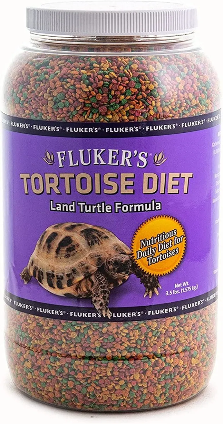 Flukers Land Turtle Formula Tortoise Diet Small Pellet Photo 1