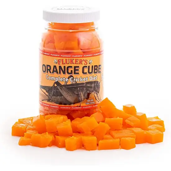 Flukers Orange Cube Complete Cricket Diet Photo 1