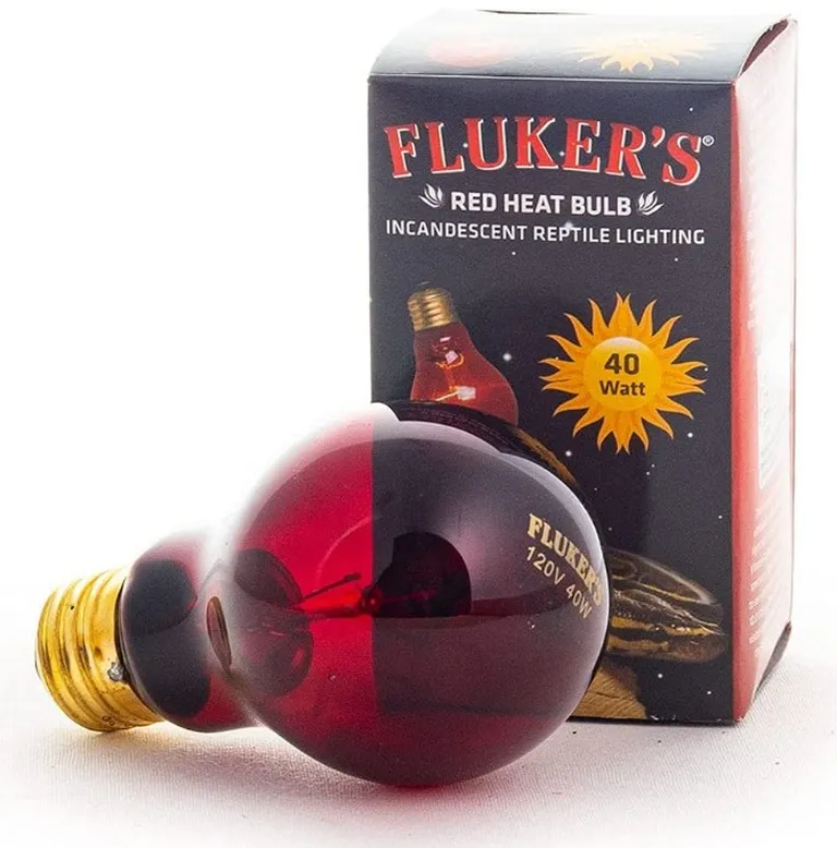 Flukers Red Heat Bulb Incandescent Reptile Light Photo 1