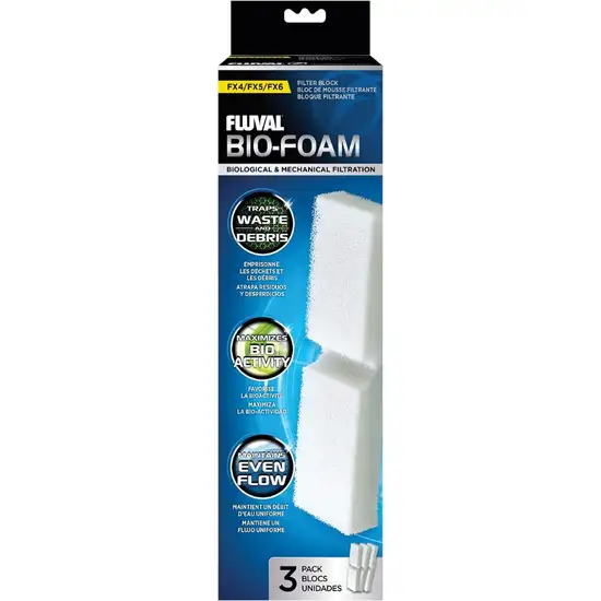 Fluval Bio-Foam Filter Block for FX4 / FX5 / FX6 Canister Filter Photo 2