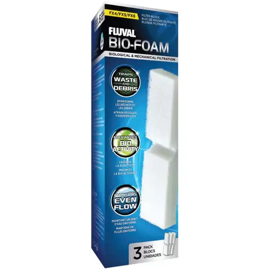 Fluval Bio-Foam Filter Block for FX4 / FX5 / FX6 Canister Filter Photo 1