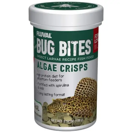Fluval Bug Bites Algae Crisps Photo 1