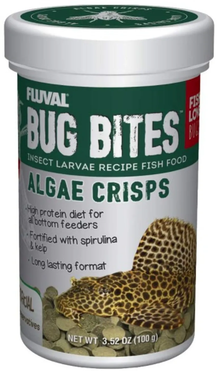 Fluval Bug Bites Algae Crisps Photo 1