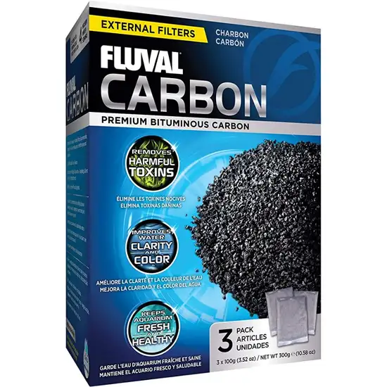Fluval Carbon Bags for Fluval Aquarium Filters Photo 1