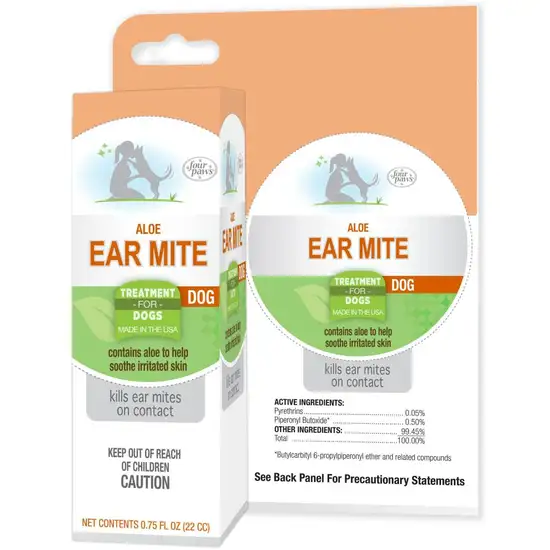 Four Paws Ear Mite Remedy for Dogs Photo 1