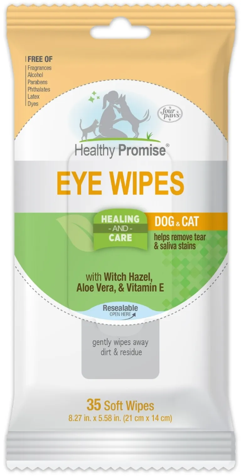Four Paws Eye Wipes Tear Stain Remover Photo 1