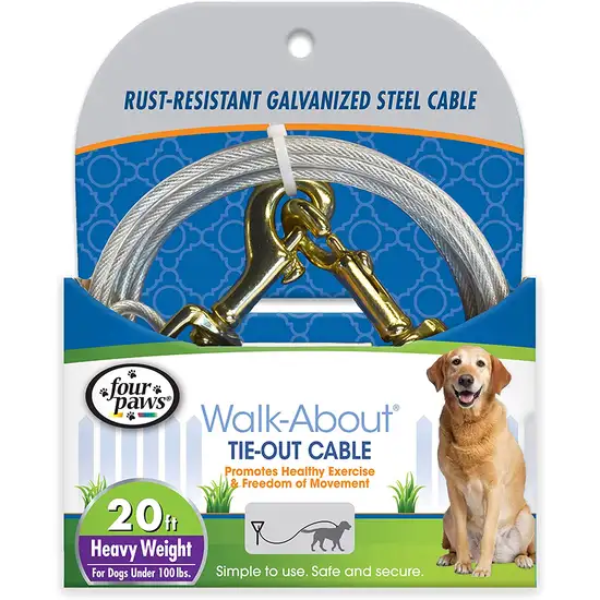 Four Paws Tie-Out Cable Heavy Weight Photo 1