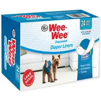 Photo of Four Paws Wee Wee Diaper Garment Pads
