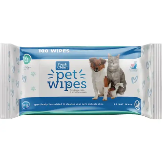 Fresh n Clean Pet Wipes for Dogs and Cats Photo 1