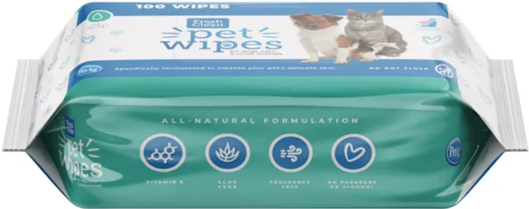 Fresh n Clean Pet Wipes for Dogs and Cats Photo 3