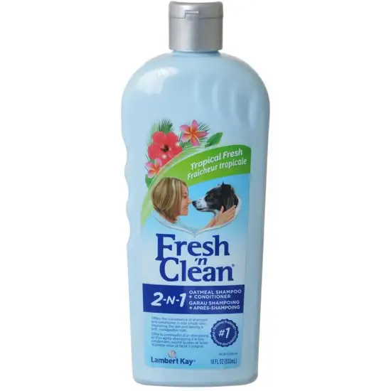 Fresh n Clean 2-in-1 Oatmeal and Baking Soda Conditioning Shampoo Tropical Scent Photo 1