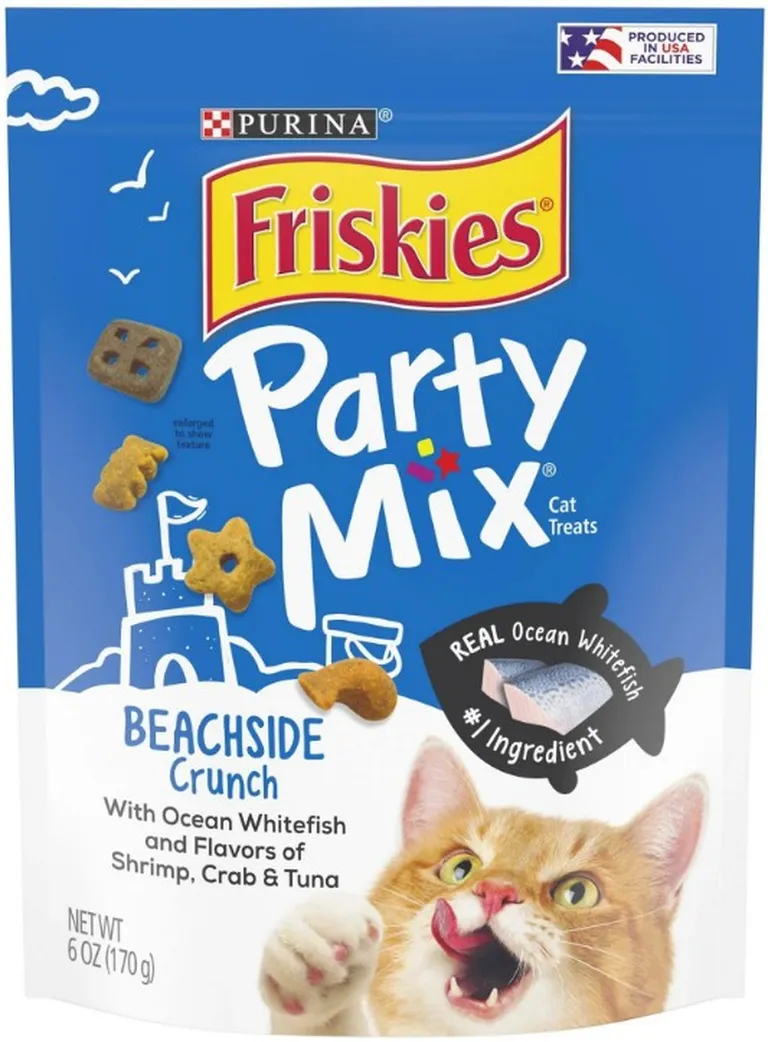 Friskies Party Mix Crunch Treats Beachside Crunch Photo 1