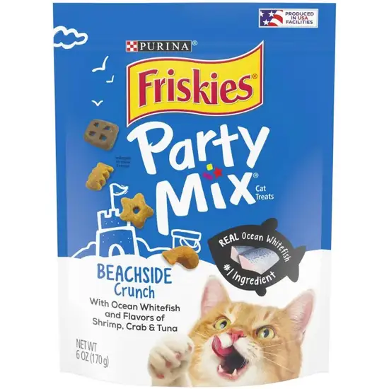 Friskies Party Mix Crunch Treats Beachside Crunch Photo 1
