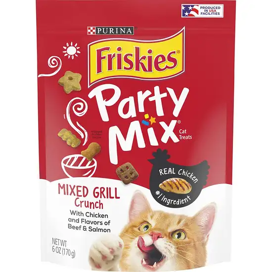 Friskies Party Mix Crunch Treats Mixed Grill Photo 1