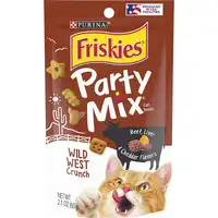 Photo of Friskies Party Mix Wild West Crunchy Cat Treats