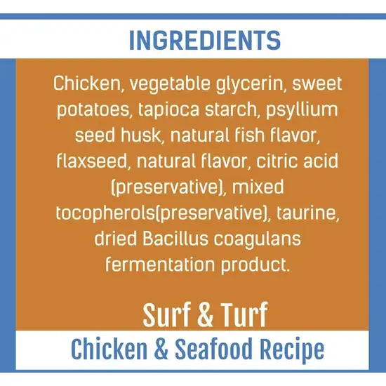 Get Naked Digestive Health Biteables Soft Cat Treats Surf and Turf Flavor Photo 5