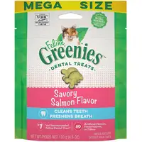 Photo of Greenies Feline Natural Dental Treats Tempting Salmon Flavor