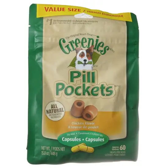 Greenies Pill Pockets Chicken Flavor Capsules Photo 1