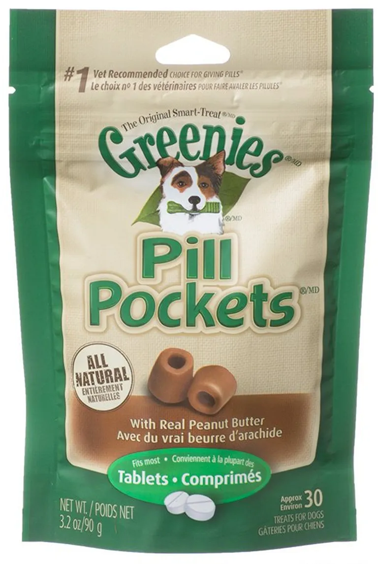 Greenies Pill Pockets Peanut Butter Flavor Tablets Photo 1