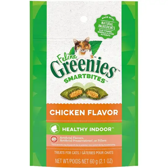 Greenies SmartBites Hairball Control Chicken Flavor Cat Treats Photo 1
