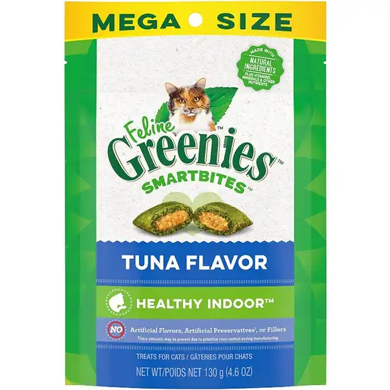 Greenies SmartBites Hairball Control Tuna Flavor Cat Treats Photo 1