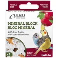 Photo of HARI Dried Apple Mineral Block for Small Birds
