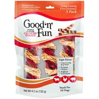 Photo of Healthy Hide Good N Fun Triple Flavor Crunchy Spirals