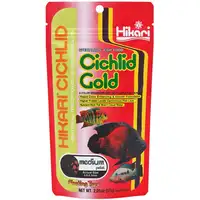 Photo of Hikari Cichlid Gold Color Enhancing Fish Food - Medium Pellet