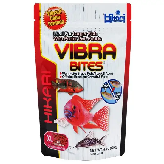 Hikari Vibra Bites Extra Large Tropical Fish Food Photo 1