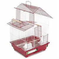 Photo of House Style Bird Cage - Red