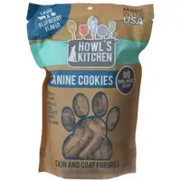 Photo of Howl's Kitchen Canine Cookies Skin & Coat Formula - Lamb & Blueberry Flavor