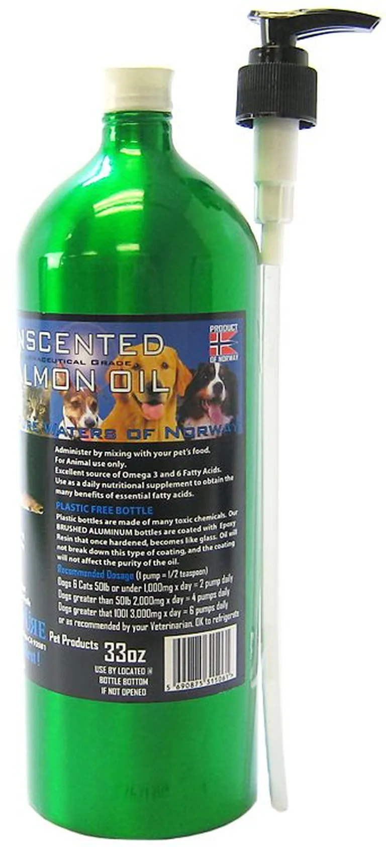Iceland Pure Salmon Oil Nutritional Supplement for Dogs Photo 1