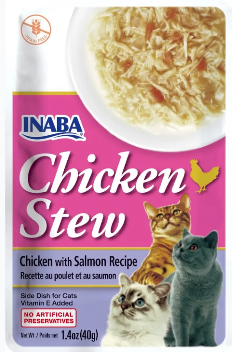 Inaba Chicken Stew Chicken with Salmon Recipe Side Dish for Cats Photo 1