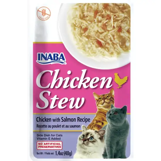 Inaba Chicken Stew Chicken with Salmon Recipe Side Dish for Cats Photo 1