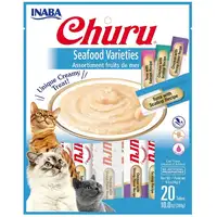 Photo of Inaba Churu Seafood Varieties Creamy Cat Treat