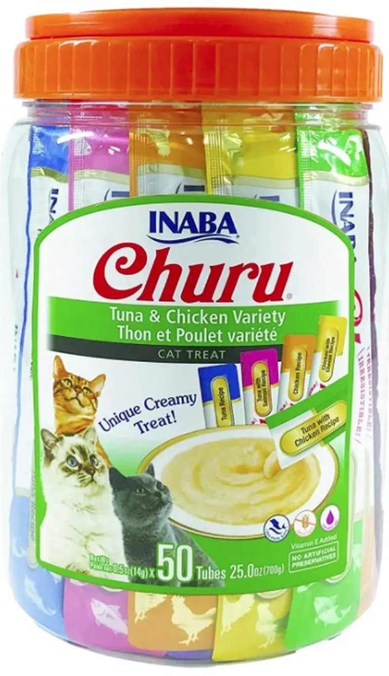 Inaba Churu Tuna and Chicken Variety Creamy Cat Treat Photo 1