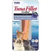 Photo of Inaba Tuna Fillet Grilled Cat Treat in Tuna Flavored Broth