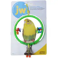Photo of JW Pet ActiviToys Ring Clear with Bell for Parakeets, Canaries, Finches and Similar Sized Birds