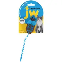 Photo of JW Pet Cataction Catnip Mouse Cat Toy With Rope Tail