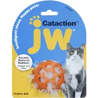 Photo of JW Pet Cataction Feather Ball Interactive Cat Toy