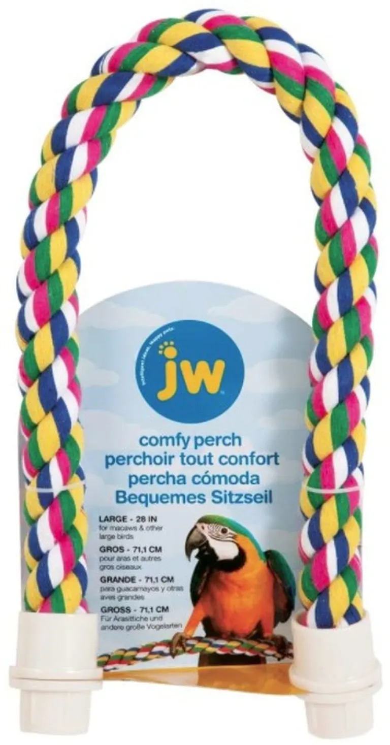 JW Pet Flexible Multi-Color Comfy Rope Perch 28