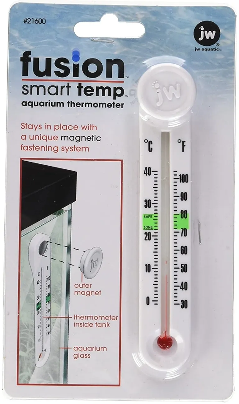 JW Pet Fusion Smart Temp Aquarium Thermometer Photo 1