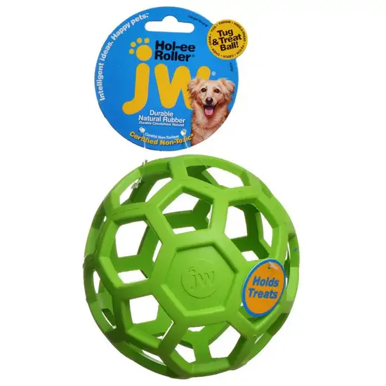 JW Pet Hol-ee Roller Dog Chew Toy Assorted Colors Photo 1